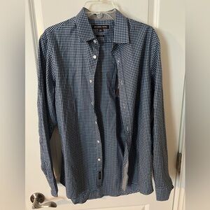 Michael Kors Blue Button Down Shirt. Size M